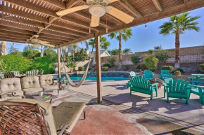 Spacious Indio Escape Pool, Hot Tub and Fire Pit!